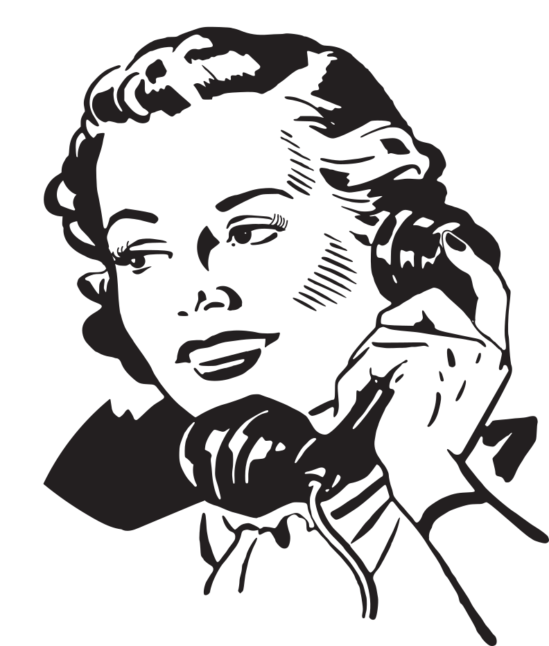 Woman On Telephone